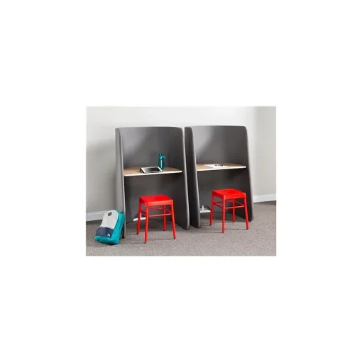 Safco Shelving<Roam Touchdown Study Carrel, Dark Gray (1958DG)