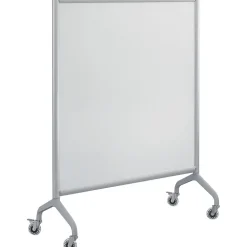 Safco Dry Erase<® Rumba™ Whiteboard Collaboration Screen, 42" x 16" x 54", White/Gray (2015WBS)