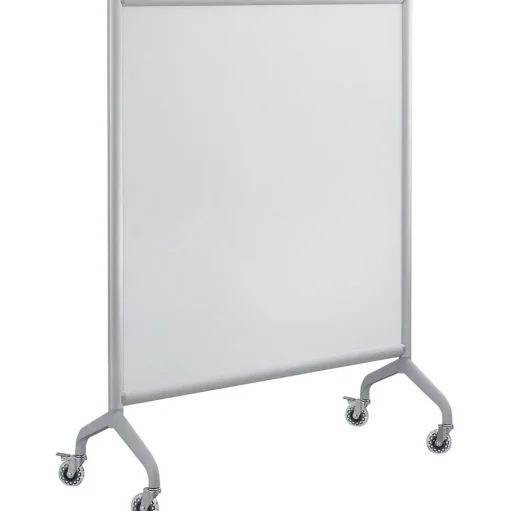 Safco Dry Erase<® Rumba™ Whiteboard Collaboration Screen, 42" x 16" x 54", White/Gray (2015WBS)