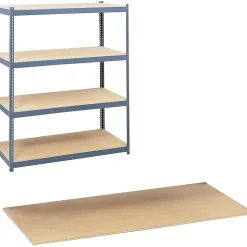 Safco Shelving<Shelves for Archival Shelving , 69", Wood, 4/Pack (5261)
