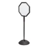 Safco Dry Erase<WriteWay Dry-Erase Paint Mobile Whiteboard, Black Frame, 1.88' x 5.42' (4118BL)