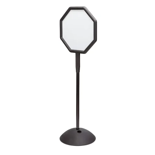 Safco Dry Erase<WriteWay Dry-Erase Paint Mobile Whiteboard, Black Frame, 1.88' x 5.42' (4118BL)