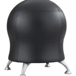 Safco Office Chairs<Zenergy Vinyl Ball Chair, Black (4751BV)