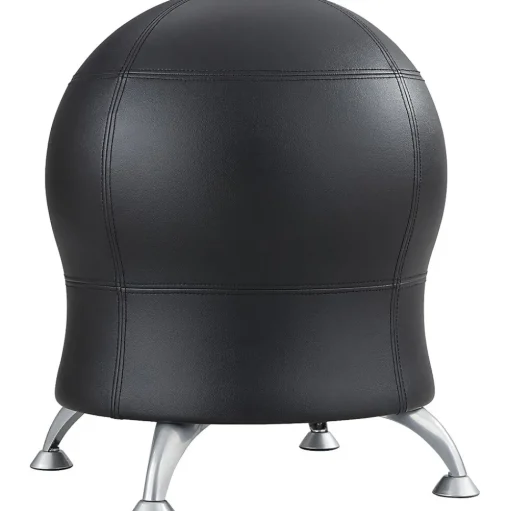 Safco Office Chairs<Zenergy Vinyl Ball Chair, Black (4751BV)