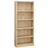 Sauder Bookcases<Aspen Post 71"H 5-Shelf Bookcase, Prime Oak (433963)
