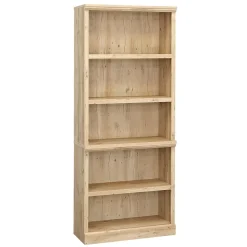 Sauder Bookcases<Aspen Post 71"H 5-Shelf Bookcase, Prime Oak (433963)