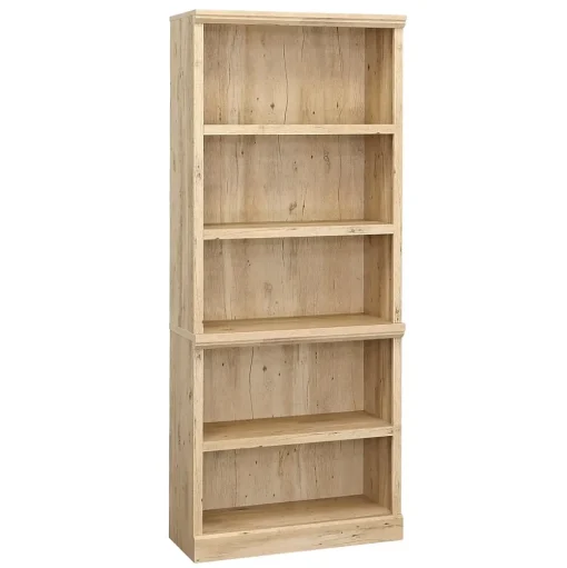 Sauder Bookcases<Aspen Post 71"H 5-Shelf Bookcase, Prime Oak (433963)