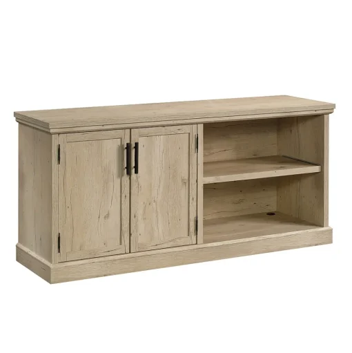 Sauder Storage Cabinets<Aspen Post 30"H Storage Credenza with 2 Shelves, Prime Oak (427018)