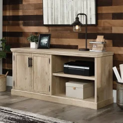 Sauder Storage Cabinets<Aspen Post 30"H Storage Credenza with 2 Shelves, Prime Oak (427018)
