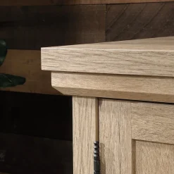 Sauder Storage Cabinets<Aspen Post 30"H Storage Credenza with 2 Shelves, Prime Oak (427018)