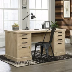 Sauder Computer Desks<Aspen Post 65"W Executive Computer Desk, (426487)