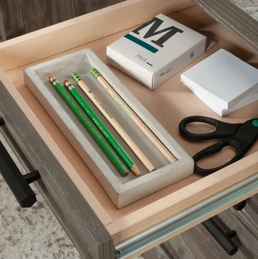 Sauder Computer Desks<Aspen Post 65"W Executive Computer Desk, (433677)
