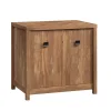 Sauder Storage Cabinets<Cannery Bridge 30" Storage Cabinet with 2 Shelves, Sindoori Mango (429515)