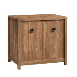 Sauder Storage Cabinets<Cannery Bridge 30" Storage Cabinet with 2 Shelves, Sindoori Mango (429515)