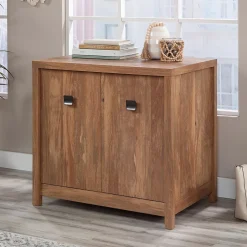 Sauder Storage Cabinets<Cannery Bridge 30" Storage Cabinet with 2 Shelves, Sindoori Mango (429515)