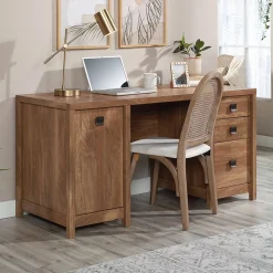 Sauder Computer Desks<Cannery Bridge 60"W Computer Desk, Sindoori Mango (429510)