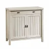 Sauder Storage Cabinets<Costa 30"H Storage Cabinet with 2 Shelves, Chalked Chestnut (419960)