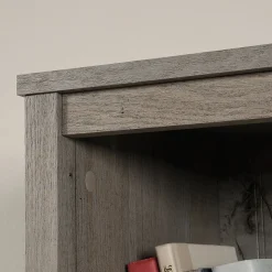 Sauder Bookcases<Cottage Road 71"H 5-Shelf Bookcase with Adjustable Shelves, Mystic Oak (422476)