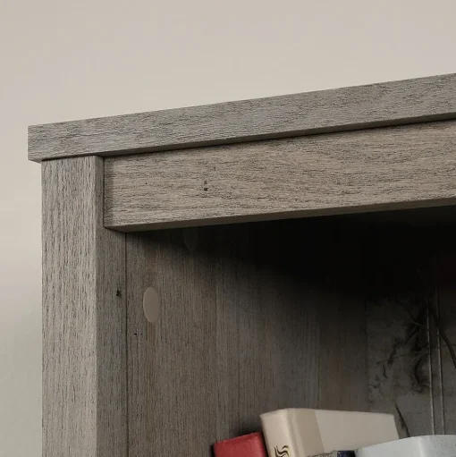 Sauder Bookcases<Cottage Road 71"H 5-Shelf Bookcase with Adjustable Shelves, Mystic Oak (422476)