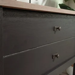 Sauder File Cabinets<Cottage Road Lateral File Cabinet, Letter/Legal Size, 30"H x 32"W x 22"D, Raven Oak (431263)