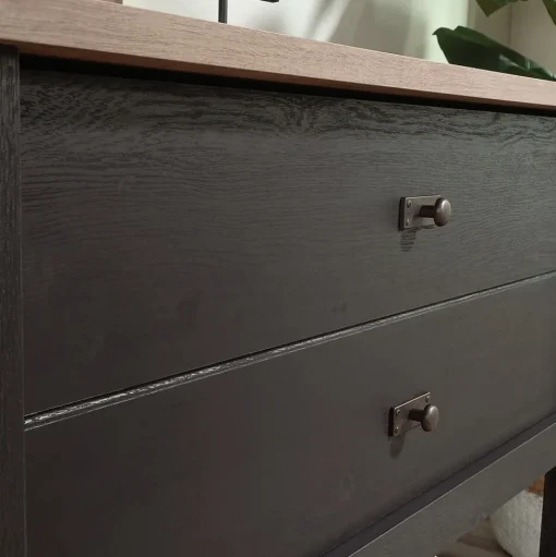 Sauder File Cabinets<Cottage Road Lateral File Cabinet, Letter/Legal Size, 30"H x 32"W x 22"D, Raven Oak (431263)