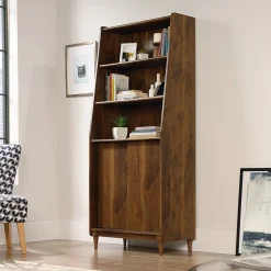 Sauder Bookcases<Harvey Park 70"H 5-Shelf Bookcase, Grand Walnut (420282)