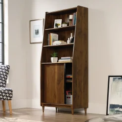 Sauder Bookcases<Harvey Park 70"H 5-Shelf Bookcase, Grand Walnut (420282)