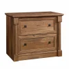Sauder File Cabinets<Palladia 2-Drawer Lateral File Cabinet, Letter/Legal Size, 30"H x 37"W x 22"D, Vintage Oak (420607)