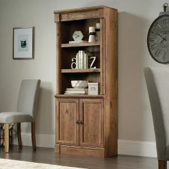 Sauder Bookcases<Palladia 72"H 5-Shelf Bookcase, Vintage Oak (420609)