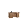 Sauder Office Desks<Palladia 65"W Executive Desk, Vintage Oak (420604)