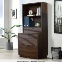 Sauder File Cabinets<Palo Alto Commercial 2-Drawer Lateral File Cabinet, Letter/Legal Size, Lockable, 31"W x 19"D, Spiced Mahogany (427822)