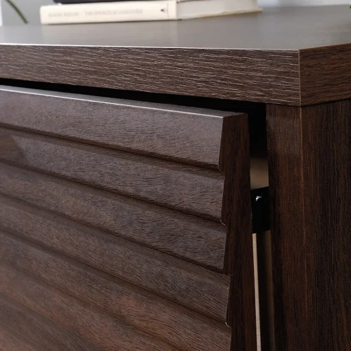 Sauder File Cabinets<Palo Alto Commercial 2-Drawer Lateral File Cabinet, Letter/Legal Size, Lockable, 31"W x 19"D, Spiced Mahogany (427822)