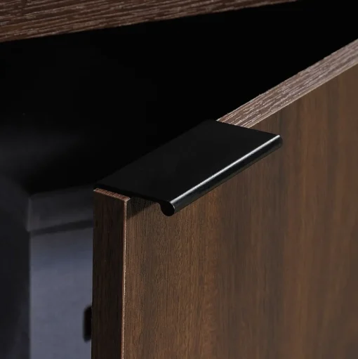 Sauder File Cabinets<Palo Alto File Cabinet, Letter/Legal Size, 29"H x 46"W x 19"D, Spiced Mahogany (427825)