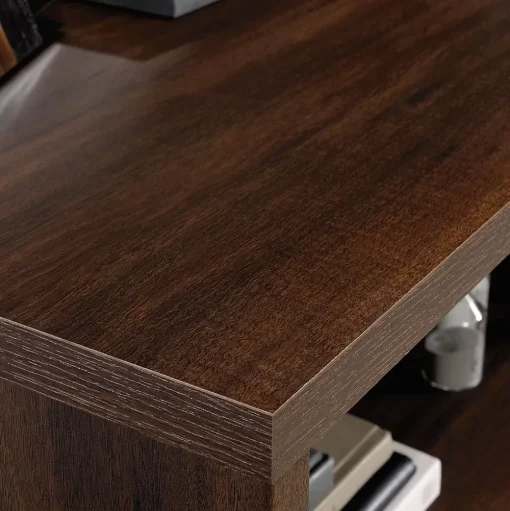 Sauder File Cabinets<Palo Alto File Cabinet, Letter/Legal Size, 29"H x 46"W x 19"D, Spiced Mahogany (427825)