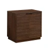 Sauder Storage Cabinets<Palo Alto 29"H Storage Cabinet, Spiced Mahogany (427823)