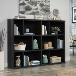 Sauder Bookcases<Select 44"H Bookcase, Raven Oak (427259)