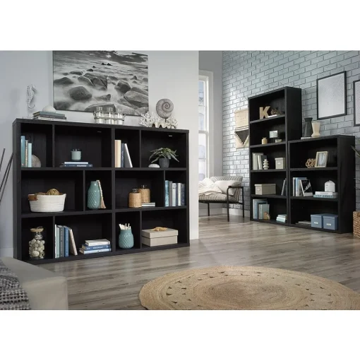 Sauder Bookcases<Select 44"H Bookcase, Raven Oak (427259)