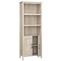 Sauder Bookcases<Select 72"H 5-Shelf Bookcase, Chalk Oak (434879)