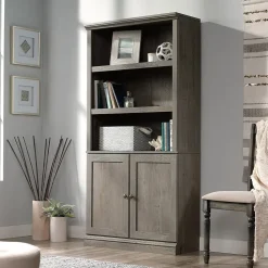 Sauder Bookcases<Select 70"H 5-Shelf Bookcase, Mystic Oak (426418)