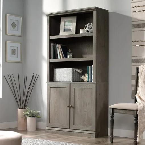 Sauder Bookcases<Select 70"H 5-Shelf Bookcase, Mystic Oak (426418)
