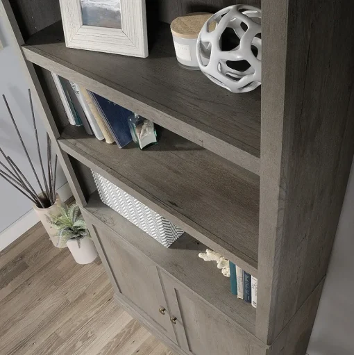 Sauder Bookcases<Select 70"H 5-Shelf Bookcase, Mystic Oak (426418)