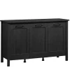 Sauder Storage Cabinets<Select 30"H Storage Cabinet with 4 Shelves, Raven Oak (433978)