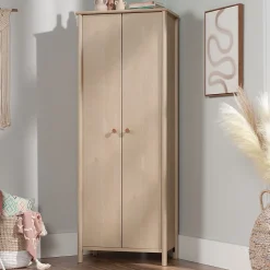 Sauder Storage Cabinets<Select 72"H Storage Cabinet with 3 Shelves, Natural Maple (433285)