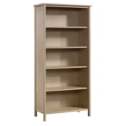 Sauder Bookcases<Whitaker Point 66"H 5-Shelf Bookcase, Natural Maple (429376)