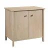 Sauder Storage Cabinets<Whitaker Point 30"H Storage Cabinet with 2 Shelves, Natural Maple (429373)