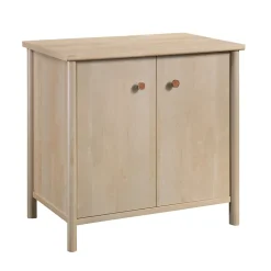Sauder Storage Cabinets<Whitaker Point 30"H Storage Cabinet with 2 Shelves, Natural Maple (429373)