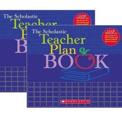 Scholastic Grade Books<Teaching Solutions Teacher Plan Book (Updated), Pack of 2 (SC-0439710561-2)
