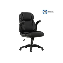 Sealy Office Chairs<Posturepedic Hudson Ergonomic Swivel Office Chair, Black (64627)