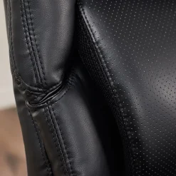 Serta Office Chairs<AIR Bonded Leather Executive Chair, Black (CHR200100)