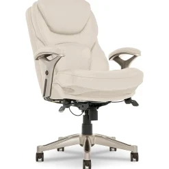 Serta Ergonomic Chairs<Claremont Ergonomic Faux Leather Swivel Executive Chair with Back in Motion Technology, (44186C)